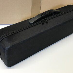 Fabric Hardshell Zipper Carrying Case (w/ built-in velcro divider)
